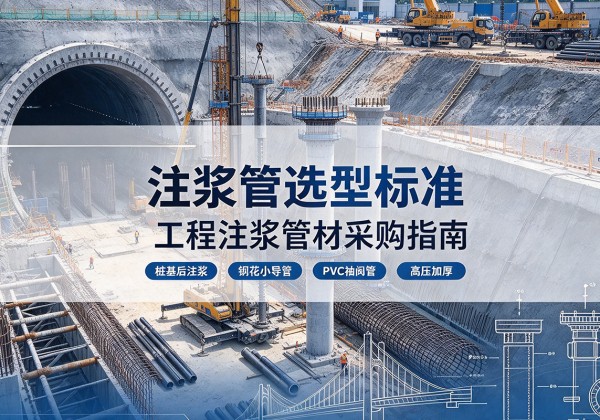 安塞注浆管选型标准